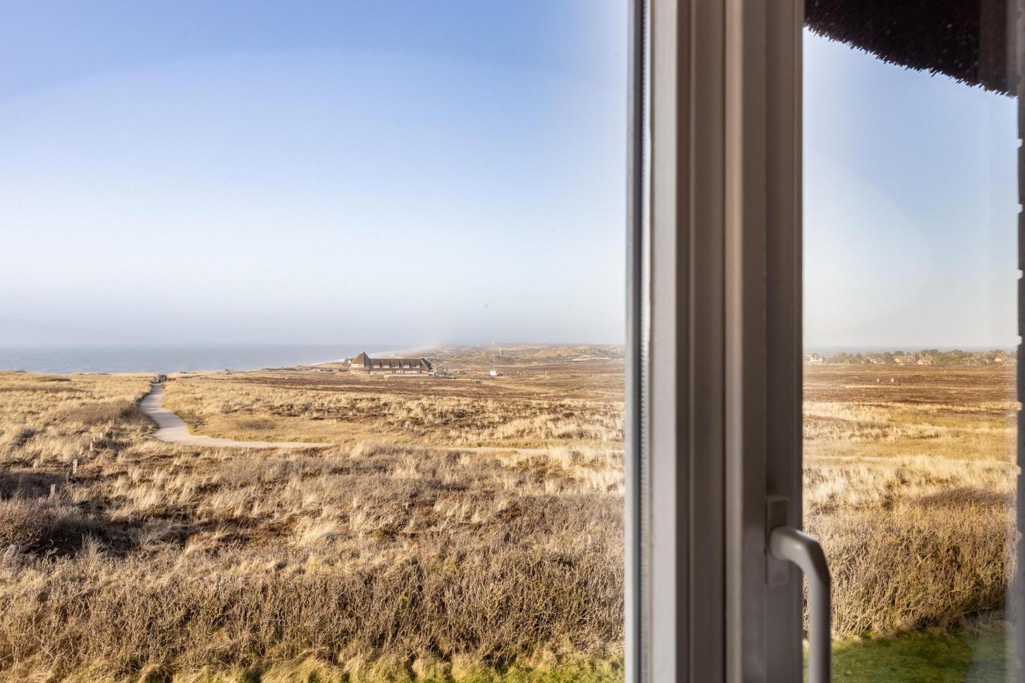 Ferienwohnung Kliffsand 17 Urlauben Unter Reet Mit Meerblick In Kampen, Sylt Esterno foto