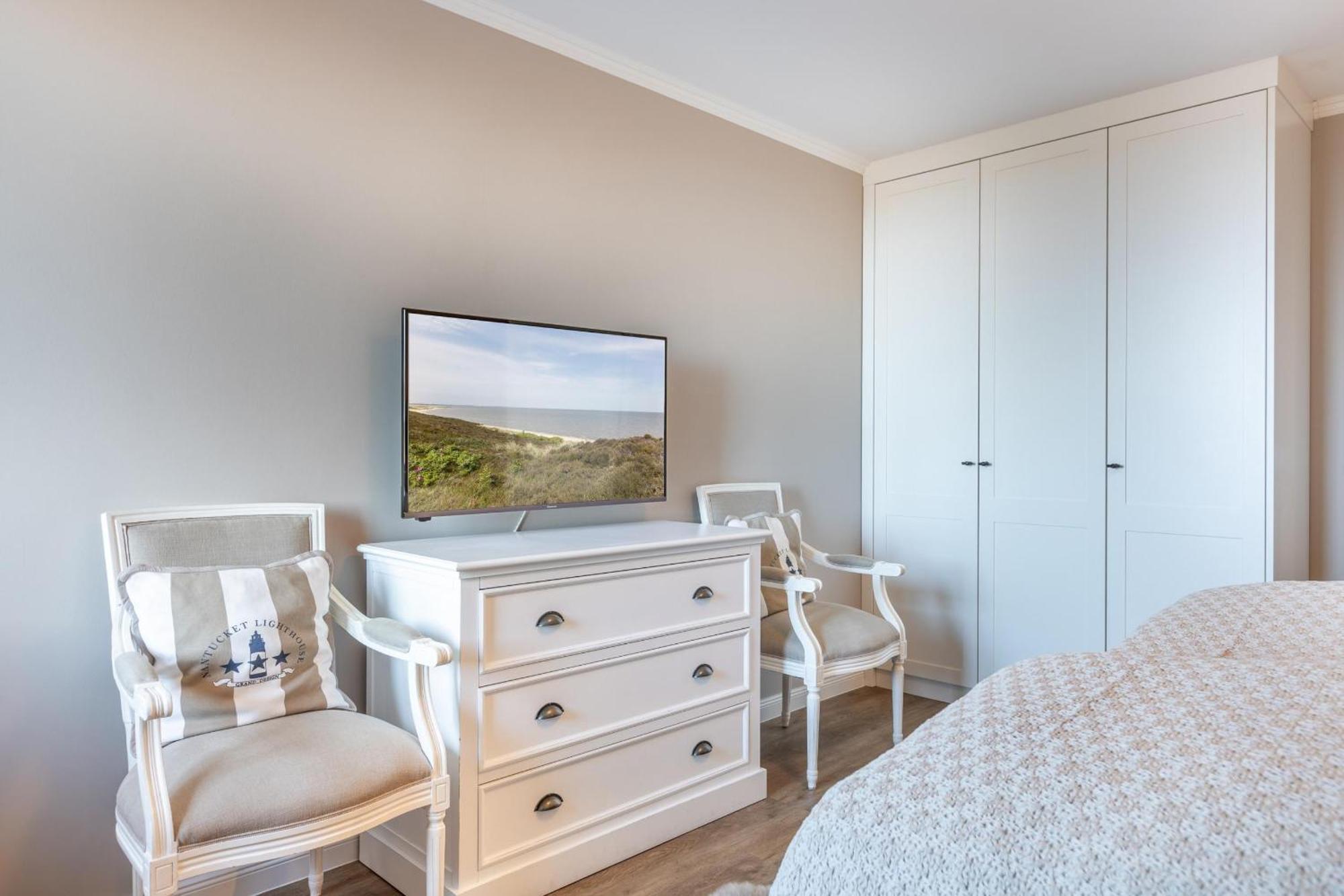 Ferienwohnung Kliffsand 17 Urlauben Unter Reet Mit Meerblick In Kampen, Sylt Esterno foto