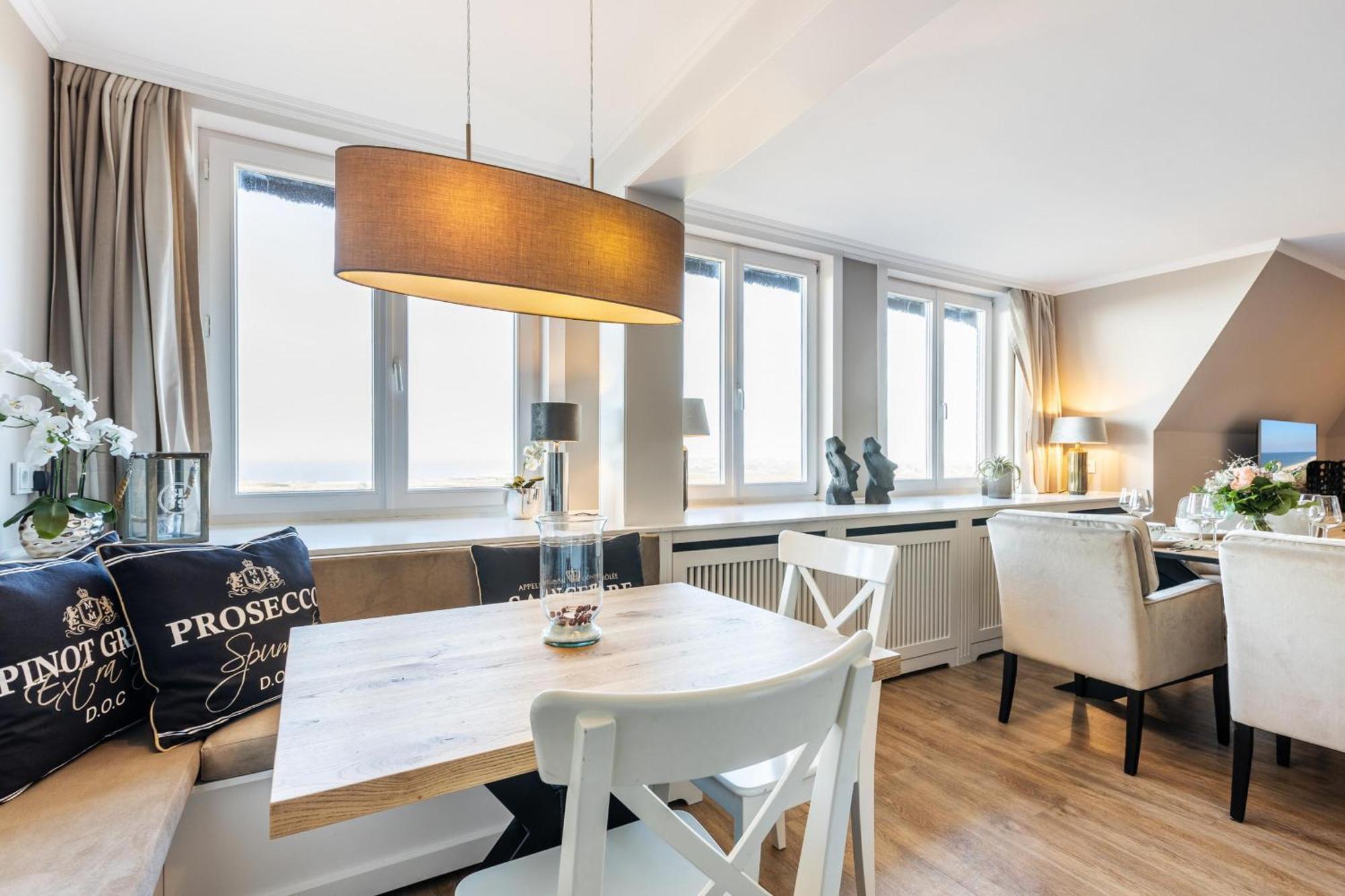 Ferienwohnung Kliffsand 17 Urlauben Unter Reet Mit Meerblick In Kampen, Sylt Esterno foto